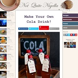 Make Your Own Cola Drink!