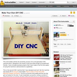Make Your Own DIY CNC