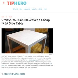 9 Ways You Can Makeover a Cheap IKEA Side Table