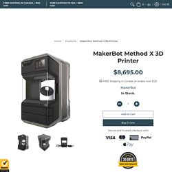 MakerBot Method X 3D Printer