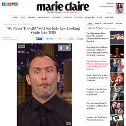 Jude Law Makes Funny Faces With Jimmy Fallon