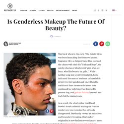 Male Makeup - Genderless Beauty Unisex Fragrance