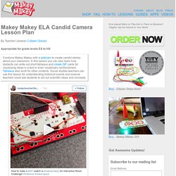 Makey Makey ELA Candid Camera Lesson Plan