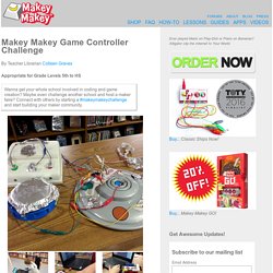 Makey Makey Game Controller Challenge