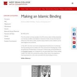 Making an Islamic Binding