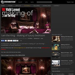 I am the King - Making of luxury bedroom