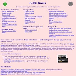 Making Celtic Knots