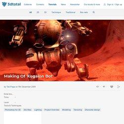 Making Of 'Kogaion Bot' · 3dtotal · Learn