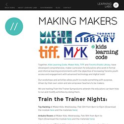 Making Makers