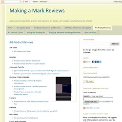 Art Product Reviews