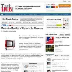 Making the Most Out of Movies in the Classroom