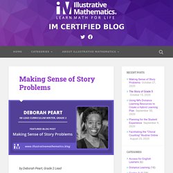 Making Sense of Story Problems - IM CERTIFIED BLOG