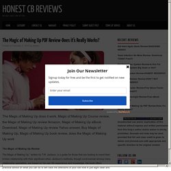 The Magic of Making Up PDF Review-Does it's Really Works? - Honest CB Reviews