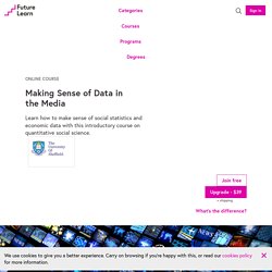 Making Sense of Data in the Media - Online Course