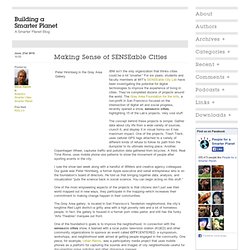 Making Sense of SENSEable Cities
