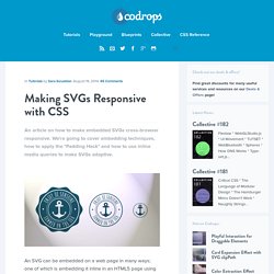 Making SVGs Responsive with CSS