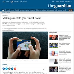 Making a mobile game in 24 hours