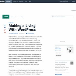 Making a Living With WordPress