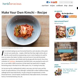Making Your Own Kimchi