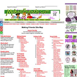 Kids Crafts Site Map