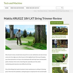 Makita XRU02Z 18V LXT String Trimmer