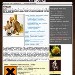 GLUTEN (Maladie Coeliaque) : Soigner l'Intolérance Alimentaire au Gluten ?