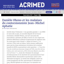Danièle Obono et les malaises du contorsionniste Jean-Michel Aphatie