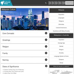Cultural Atlas — Malaysian Culture - Dates of Significance