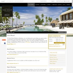 Five Star Hotel Maldives - Park Hyatt Maldives Hadahaa - Guest Services
