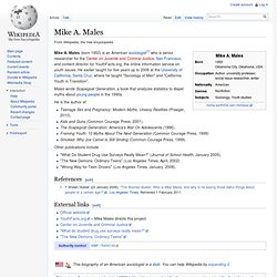 Mike A. Males
