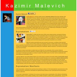 Kazimir Malevich. Suprematism. Manifesto.