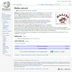 Malibu (alcool)