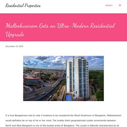 Malleshwaram Gets an Ultra-Modern Residential Upgrade