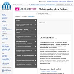 Mallette pedagogique Autisme — Wikiversité