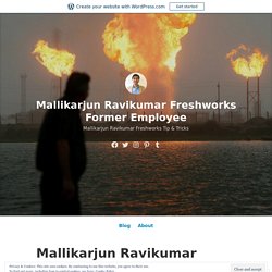 Mallikarjun Ravikumar Former Freshworks and Zoho Employee Shares a Detail Information Causes of Climate Change – Mallikarjun Ravikumar Freshworks Former Employee