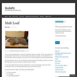 Malt Loaf