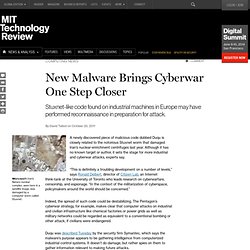 New Malware Brings Cyberwar One Step Closer