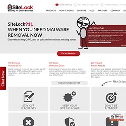 Malware Removal - Remove Malware Fast