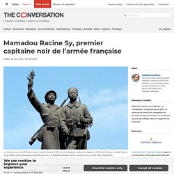 Mamadou Racine Sy, premier capitaine noir de l’armée française