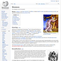 Mammon