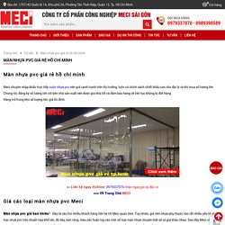 Màn Nhựa PVC Giá Rẻ Hồ Chí Minh