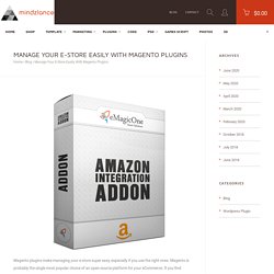 Manage Your E-Store Easily With Magento Plugins