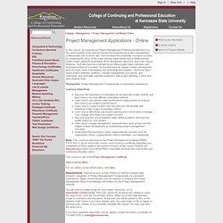 Project Management Applications - Online
