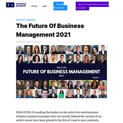 The Future of Business Management 2021 - Trusted Advisor