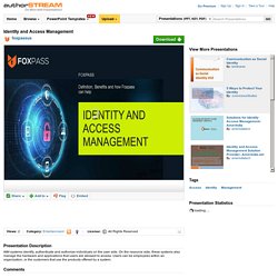 Identity And Access Management