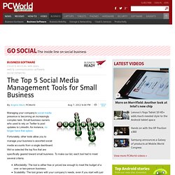 The Top 5 Social Media Management Tools for Small Business