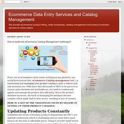 eCommerce Catalog Management