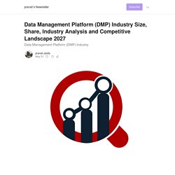 Data Management Platform (DMP) Industry Size, Share, Industry Analysis and Competitive Landscape 2027 - by pranali ubella - pranali’s Newsletter