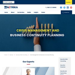 Crisis Management and Business Continuity Planning - Netrika