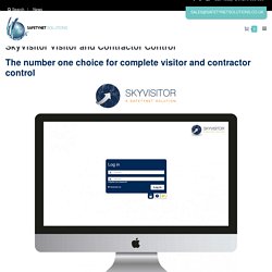 Best Visitor Management System & Contractor Control Software UK